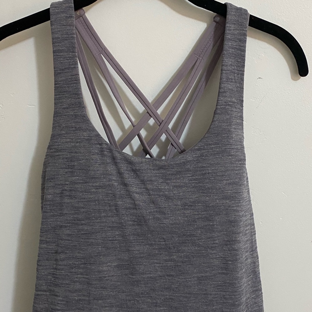 Lululemon Low Back Tank Top w/ Built-in Bra